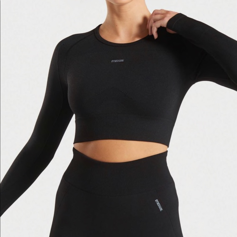 Gymshark Flex Sports Long Sleeve Crop Top